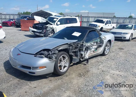 2001 Chevrolet Corvette z USA, uszkodzony, nr VIN 1G1YY32G515112801